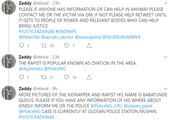 21-year-old Lagos fashion designer narrates how she was abducted and repeatedly raped overnight