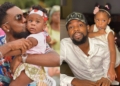 Photos: Singer, Patoranking celebrates daughter as she clocks 2