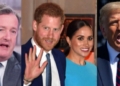 Piers Morgan calls for stripping off Prince Harry and Meghan Markle titles