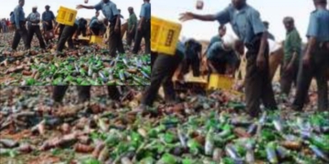 Hisbah destroys 588 bottles of beer in Jigawa