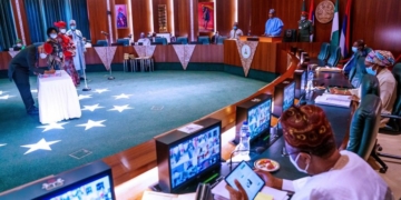 Buhari swears in 12 new Permanent Secretaries (FULL LIST)