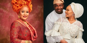 Oba Elegushi welcomes first child with Queen Hadiza