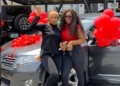 BBNaija star, Mercy Eke gifts her sister a car on her birthday (photos)