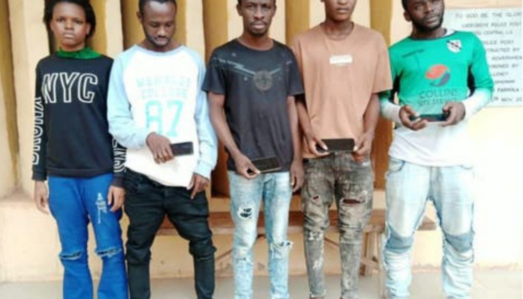 Lagos Police arrest five for using SIM cards to steal from people’s bank accounts