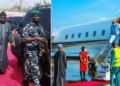 PHOTO: Billionaire Prince Arthur Eze praises Buhari as he makes first flight ahead of reopening of Enugu