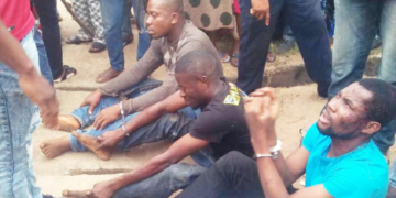 Eagle-eyed motor park drivers nab church robbers in Delta