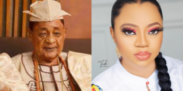 Alaafin of Oyo's wife, Aanu looking peng in new photos