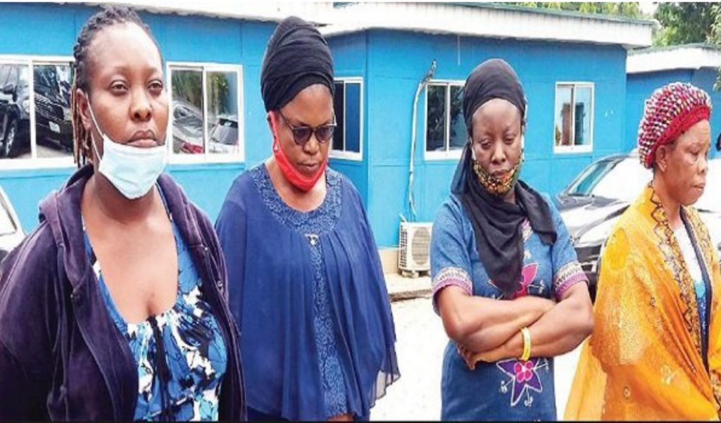 NAPTIP parade four women for selling newborn baby for N1.5m in Abuja