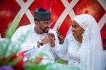 VIDEO: Buhari’s daughter Hanan weds hearthrob Muhammad Turad Shaaban in first Aso Villa wedding