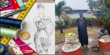 Man shares heartbreaking story of a former designer who now sells oranges for a living