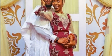 Lala Akindoju, celebrates 2nd wedding anniversary with hubby, Chef Fregene