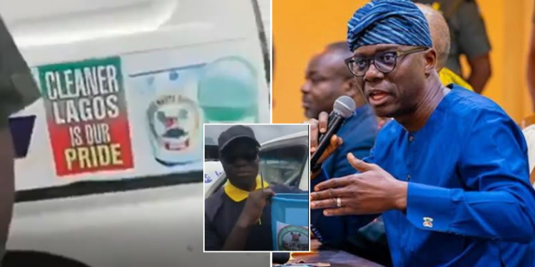 Lagos disowns viral video on branded waste baskets