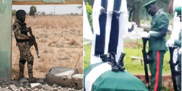 Nigerian Soldier tortured to death by senior officers buried