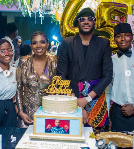 How 2face Idibia's wife, Annie and his 2 baby mama's planned a surprise Birthday party for him