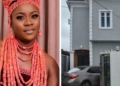 Nollywood actress, Olayinka Solomon becomes a mansion owner in Lagos