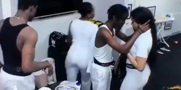 VIDEO: BBNaija Finalists console crying Nengi