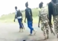 VIDEO: Soldiers, police, count remains of colleagues inside bush after Friday's attack on Gov Zulum's convoy