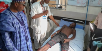 Convoy attack: Zulum visits victims in hospital, condoles with famil