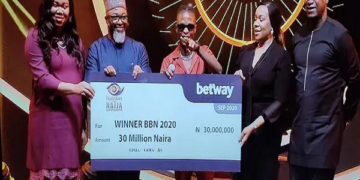 BBNaija Winner Laycon receives N30m cash prize, others