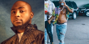 Davido mocks men with six packs, Nigerians react