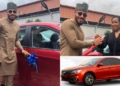 Ozo receives his brand new car from Innoson Motors