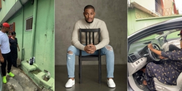 Alexx Ekubo gifts his mum a car (Video)