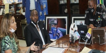 Davido visits IGP, Adamu in Abuja