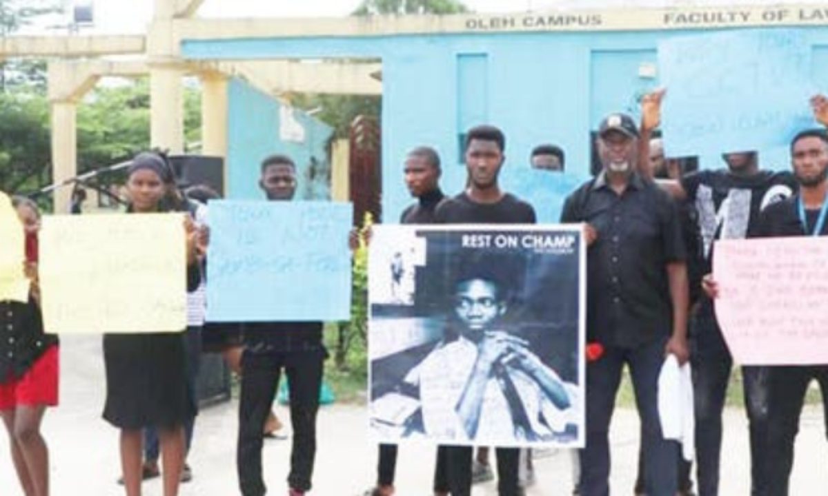 DELSU SUG demands probe as final year law student drowns