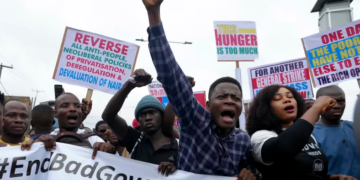 august protest in Nigeria