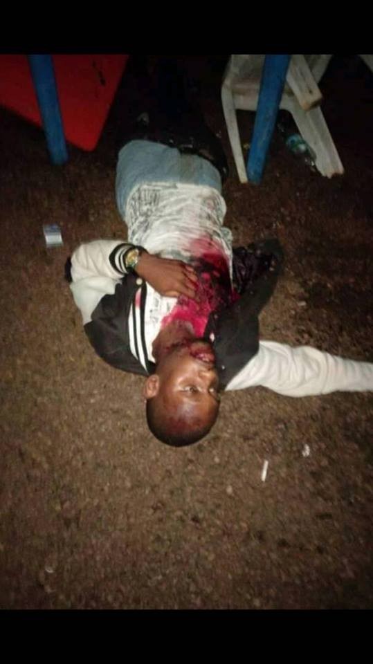 Graphic photos from the scene of the cult clash in Ambrose Alli University Ekpoma where a final year medical student, 9 others were killed